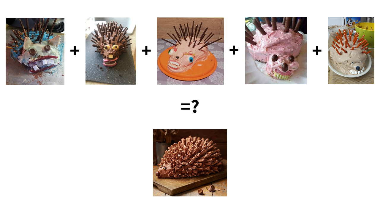 Tree Risk Matrix | Adding up 5 hopeless hedgehogs cakes to make one great hedgehog cake